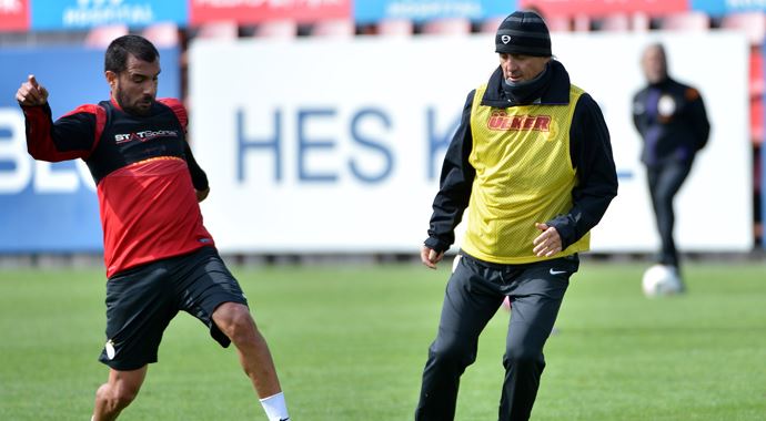 Galatasaray, Aksihar maçının hazırlıklarını sürdürüyor Galatasaray, Aksihar maçının hazırlıklarını sürdürüyor