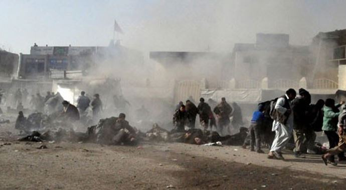 Afganistan'da patlama, 2 polis hayatını kaybetti Afganistan'da patlama, 2 polis hayatını kaybetti