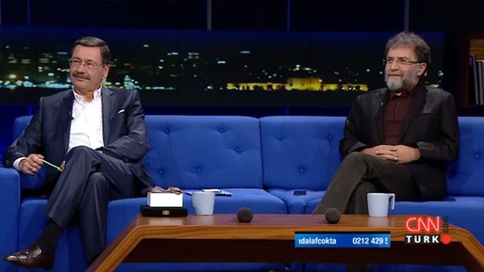 İşte Ahmet Hakan Melih Gökçek kapışması İşte Ahmet Hakan Melih Gökçek kapışması