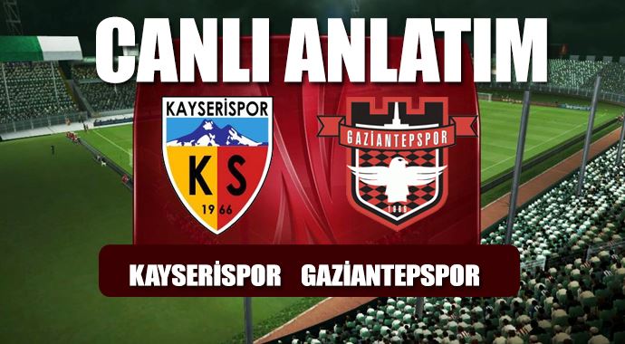 Kayserispor 0 - Gaziantepspor 1 Kayserispor 0 - Gaziantepspor 1
