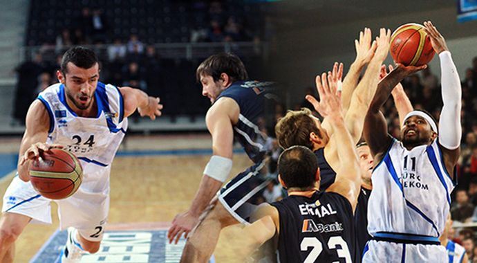 Türk Telekom Anadolu Efes'i 101-96 mağlup etti Türk Telekom Anadolu Efes'i 101-96 mağlup etti