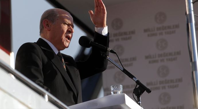 Devlet Bahçeli, Kazlıçeşme&#039;de konuştu