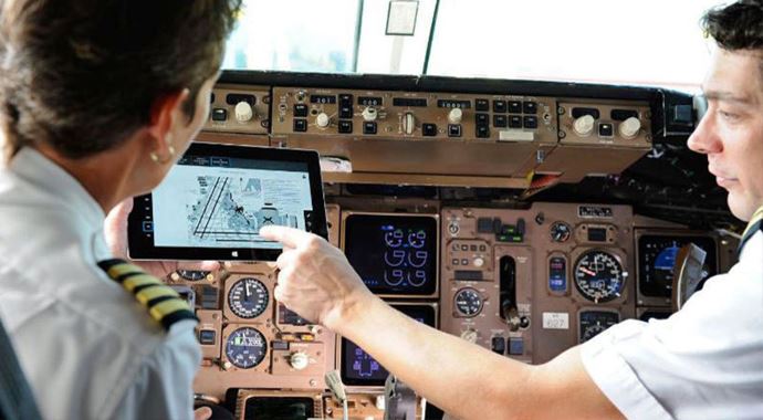 Delta pilotları artık tablet kullanacak Delta pilotları artık tablet kullanacak