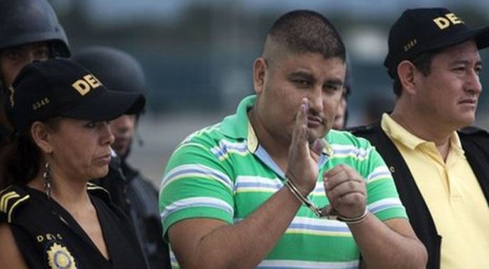 Guatemala uyuşturucu baronu yakalandı Guatemala uyuşturucu baronu yakalandı