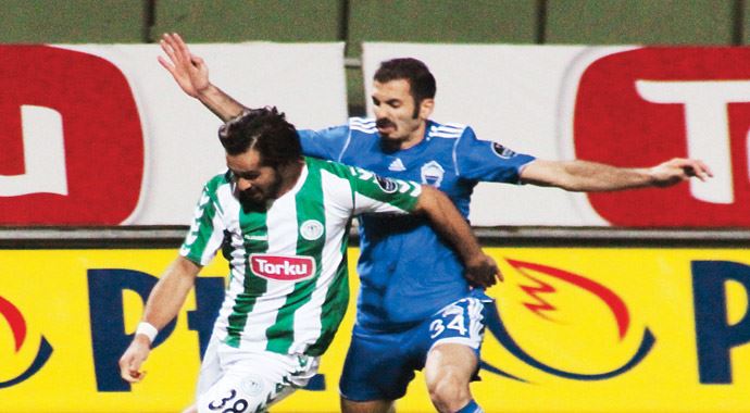 Theofanis Gegas Konya&#039;yı sırtladı