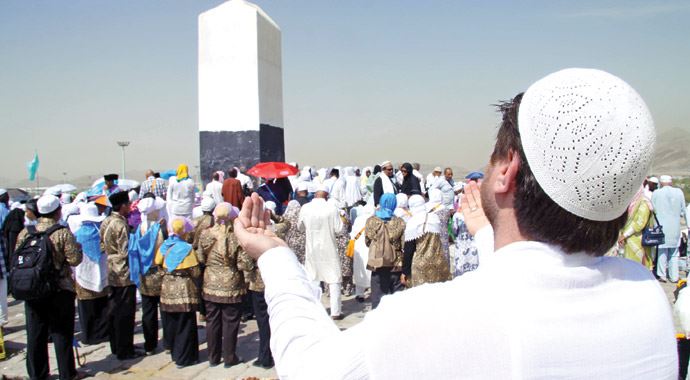 Arafat'ta dua zamanı