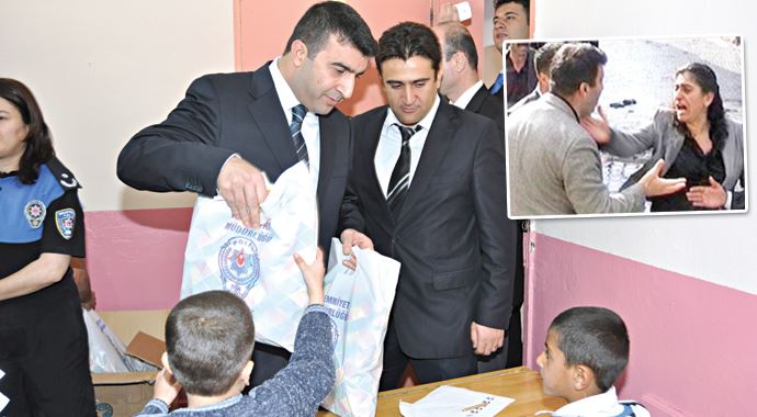 Tuncel'den kazandı çocuklara dağıttı Tuncel'den kazandı çocuklara dağıttı