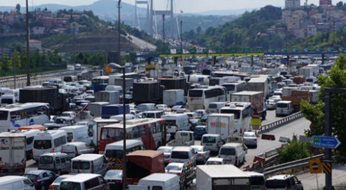İstanbul&#039;da yol durumu