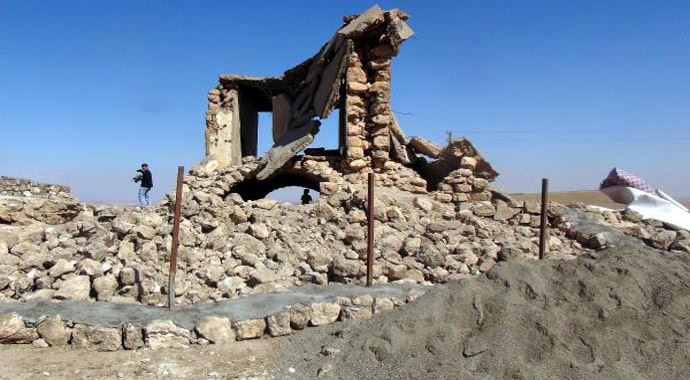 Savur&#039;daki &#039;PKK Müzesi&#039; inşaatı durduruldu