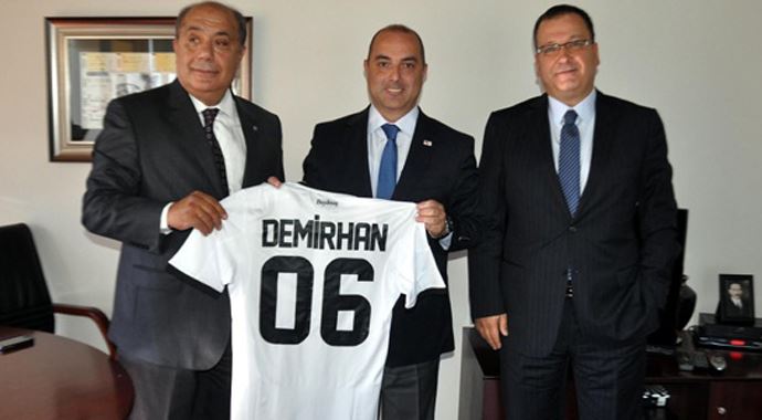 TBESF Başkanı Şerefhan&#039;dan Beşiktaş&#039;a ziyaret