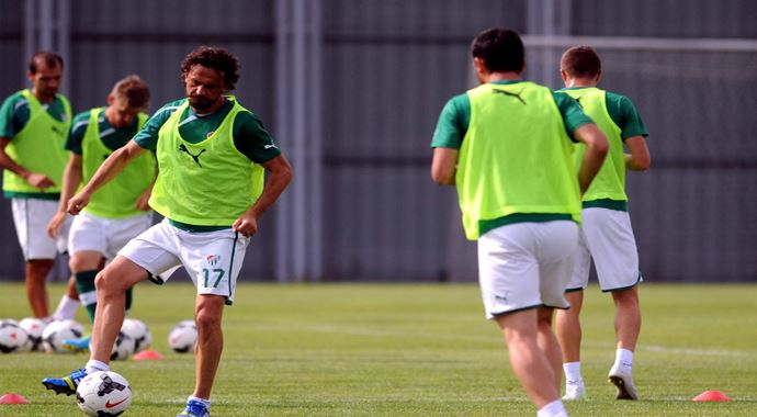 Bursaspor, Kayserispor maçına hazırlanıyor Bursaspor, Kayserispor maçına hazırlanıyor