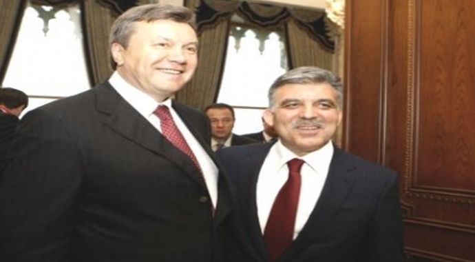Ukrayna Devlet Başkanı Viktor Yanukoviç Ankara'da