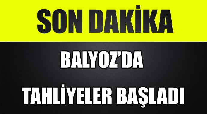 Balyoz sanıkları tahliye ediliyor Balyoz sanıkları tahliye ediliyor