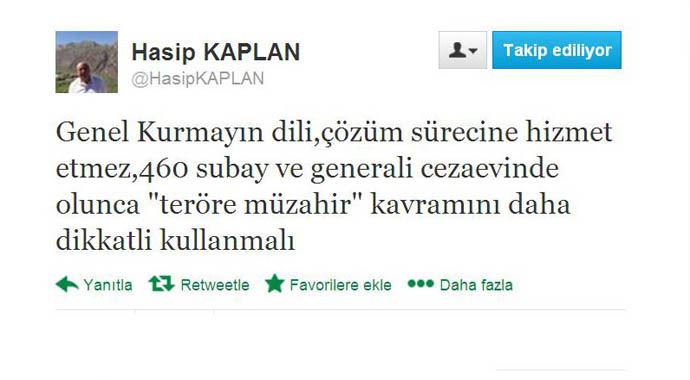 Genelkurmay'ın dili çözüme hizmet etmez Genelkurmay'ın dili çözüme hizmet etmez