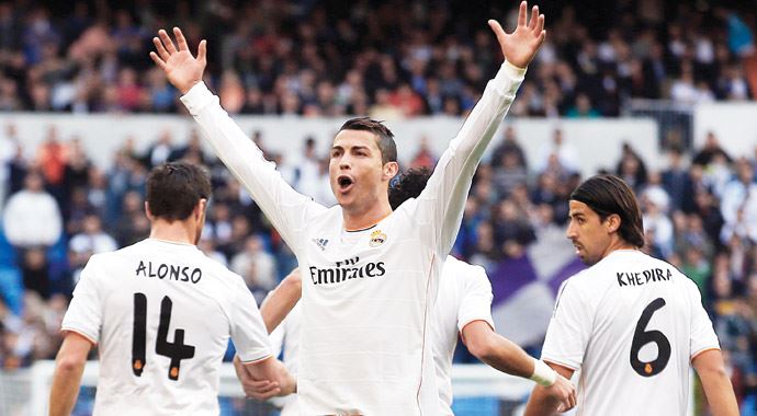 Ronaldo üçledi Real Madrid coştu