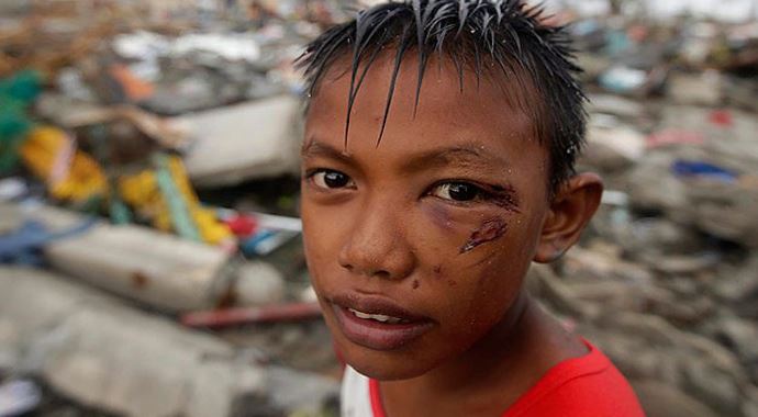UNICEF, 'Filipinler'deki tayfundan 4 milyon çocuk etkilendi' UNICEF, 'Filipinler'deki tayfundan 4 milyon çocuk etkilendi'