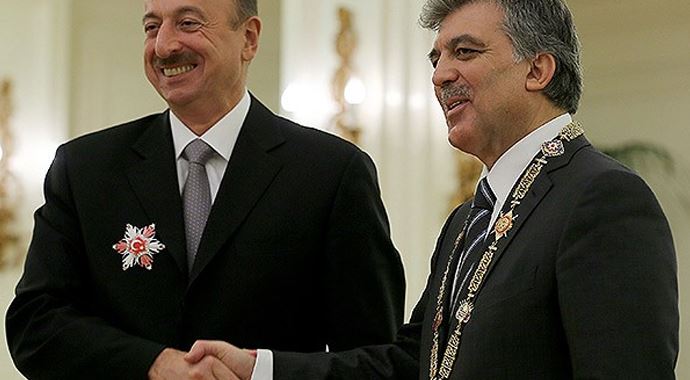 Gül'den Aliyev'e 'devlet nişanı'