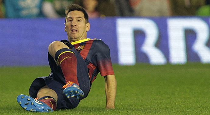 'Sakatlanması Messi'nin suçudur' dedi ortalık karıştı 'Sakatlanması Messi'nin suçudur' dedi ortalık karıştı
