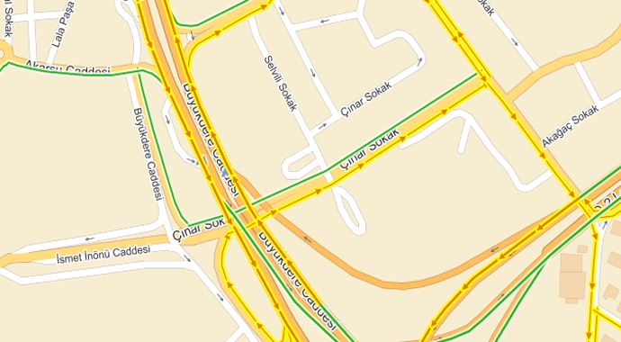 Yandex'in Harita servisi yenilendi