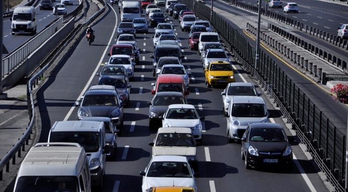 İstanbul trafiğine helikopterli denetim İstanbul trafiğine helikopterli denetim