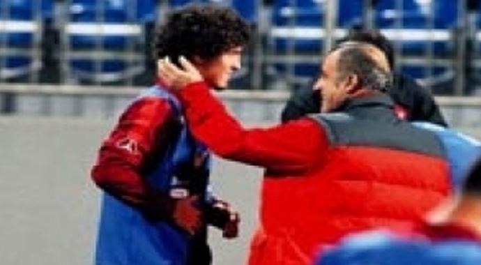 Terim&#039;den Salih&#039;e baba şefkati