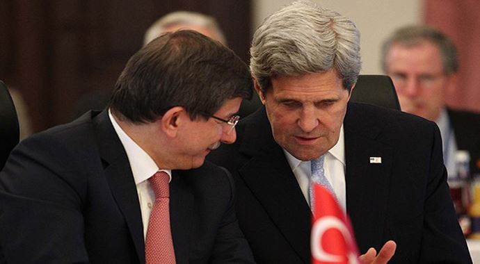 Davutoğlu, Kerry'i ziyaret edecek Davutoğlu, Kerry'i ziyaret edecek
