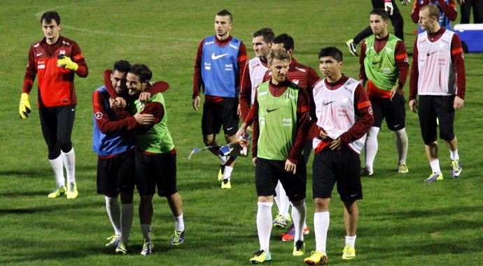 A Milliler son çalışmaları tamamladı A Milliler son çalışmaları tamamladı