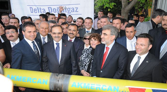 Bafra doğalgaz kullanmaya başladı Bafra doğalgaz kullanmaya başladı