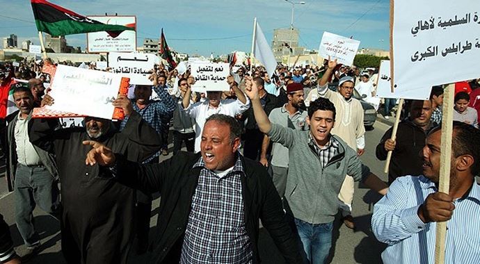 Libya'da ölü sayısı 48'e yükseldi Libya'da ölü sayısı 48'e yükseldi