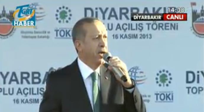 Başbakan Erdoğan, Diyarbakır'da konuştu Başbakan Erdoğan, Diyarbakır'da konuştu
