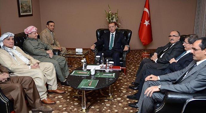 Erdoğan ile Barzani görüşmesi 1 saat 20 dakika sürdü