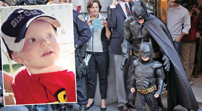 Batman rüyası gerçekleşti Batman rüyası gerçekleşti