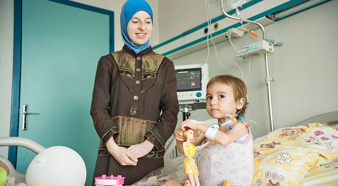 Ukraynalı Leyla'nın umudu Türk halkı
