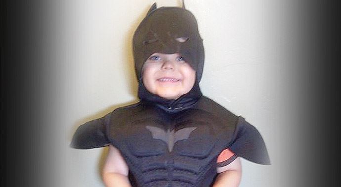 'Batkid'i Batman tebrik etti