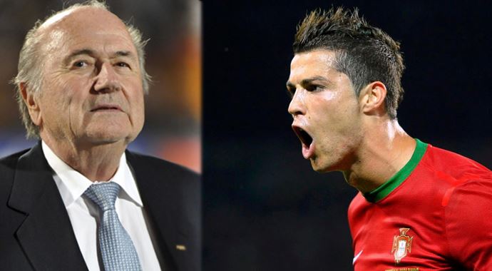 Ronaldo, Blatter&#039;e çok kızgın
