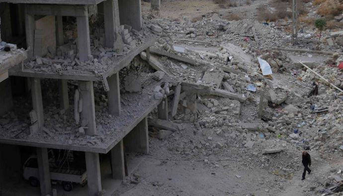 Esad güçleri bomba yağdırdı, 39 ölü