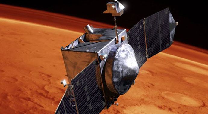 NASA'dan Mars yörüngesine yeni araç NASA'dan Mars yörüngesine yeni araç