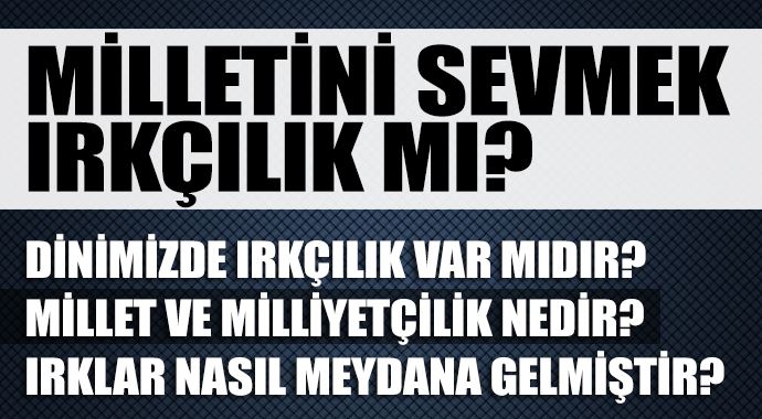 Dinimizde ırkçılık var mıdır Dinimizde ırkçılık var mıdır