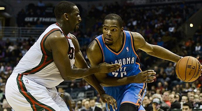 Durant-Westbrook ikilisi kazandırdı Durant-Westbrook ikilisi kazandırdı