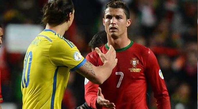 Ya Zlatan, ya Ronaldo yanacak Ya Zlatan, ya Ronaldo yanacak