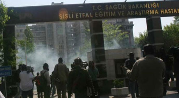 Şişli Etfal Hastanesi'nde yangın