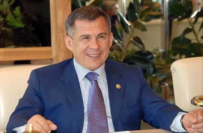 Tataristan Cumhurbaşkanı Türk heyetini kabul etti