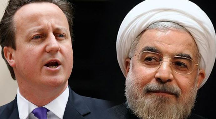 10 yıldan sonra bir ilk, Ruhani ve Cameron&#039;dan sürpriz konuşma