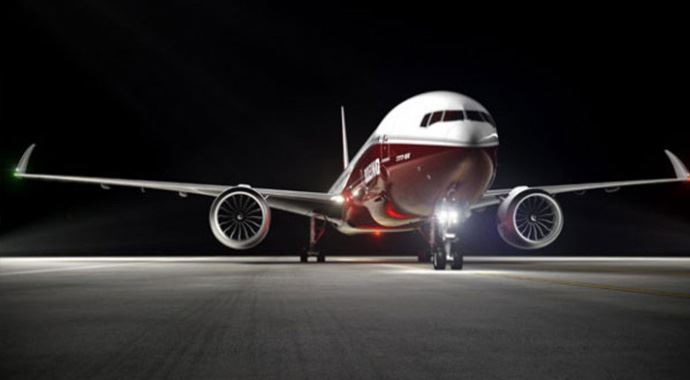 Boeing uçakların kanadını katlanabilir yapacak