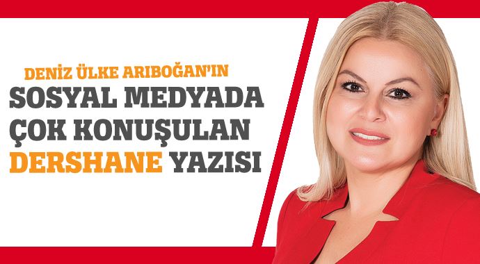 Sosyal medyada çok konuşulan dershane yazısı Sosyal medyada çok konuşulan dershane yazısı