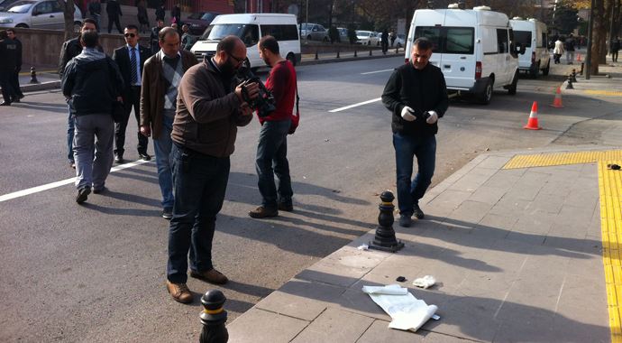 Ankara'da ortalığı birbirine katan Ankara'da ortalığı birbirine katan