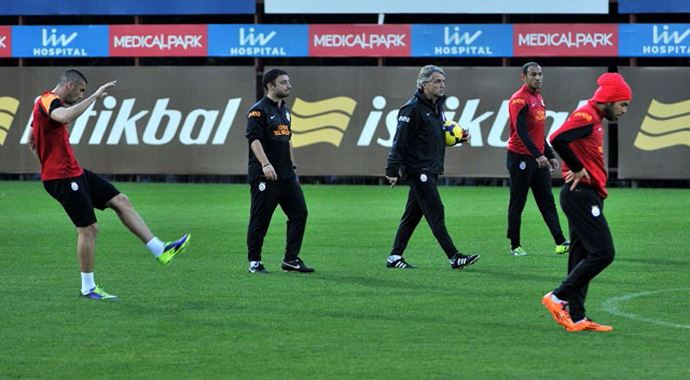 Galatasaray, Sivasspor maçına hazırlanıyor Galatasaray, Sivasspor maçına hazırlanıyor
