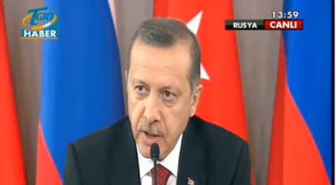 Başbakan Erdoğan, Rusya'da konuştu