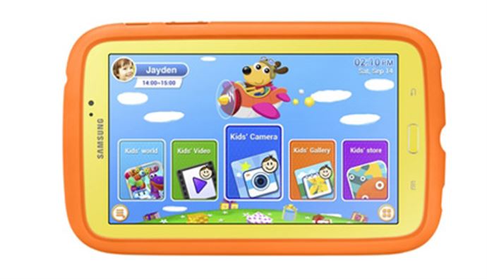 Samsung'tan çocuklara özel tablet Samsung'tan çocuklara özel tablet