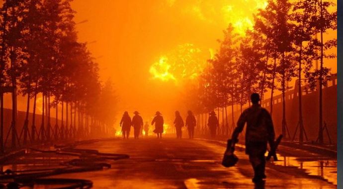 Çin'de ölü sayısı 44'e yükseldi Çin'de ölü sayısı 44'e yükseldi